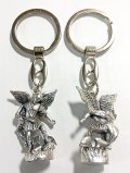 メタルキーホルダー（大天使聖ミカエル） ※返品不可商品 
