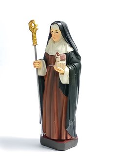 画像2: 聖ブリジッタ像(Saint Brigid) 約13cm　※返品不可商品