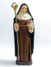 画像2: 聖ブリジッタ像(Saint Brigid) 約20.5cm　※返品不可商品 (2)