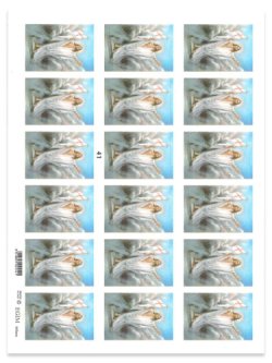 画像1: イタリア製シール 復活のイエス ※返品不可商品