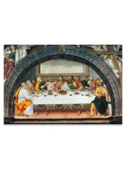 画像1: 2つ折りカード 最後の晩餐 ※返品不可商品