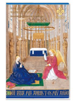 画像1: 2027年カトリック手帳大判（受胎告知） ※返品不可商品 / お取り寄せ品