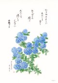 花と祈りポストカード　カルフォルニアライラック （5枚組）