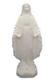 画像1: 無原罪の聖母像 (高さ38cm)