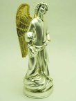 画像4: レジン製子どもと守護の天使の像(銀メッキ加工）