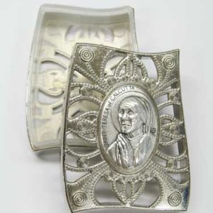 画像: メタル製ロザリオ入れ・マザー・テレサ
