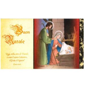 画像: イタリア製クリスマスシングルカード ※返品不可商品