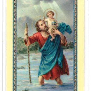 画像: 聖クリストフォロ（クリストファー）のカード ※返品不可商品