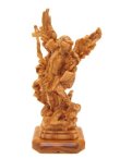 画像1: イタリア製木彫り像（大天使聖ミカエル）