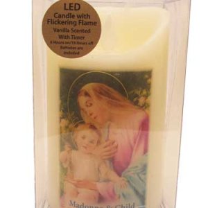 画像: LED REAL CANDLE with Vanilla Wax（Mother)