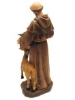 画像3: 聖像 再生木材製アッシジの聖フランシスコ(St.Francis）
