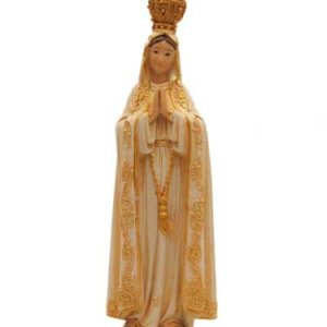 画像: 聖像 再生木材製ファティマの聖母像(Our Lady of Fatima）