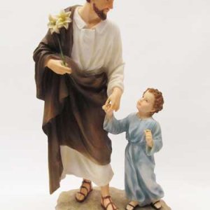 画像: 聖像 聖ヨセフと少年イエス  No.52712