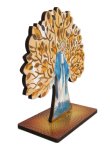 画像2: 生命の木と聖母マリアの木製卓上飾り 