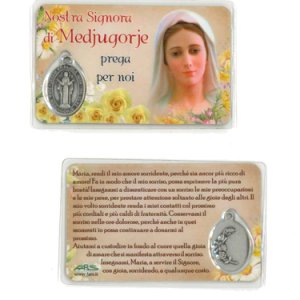 画像: メダイ入りカード　メジュゴルイエの聖母2 ※返品不可商品 