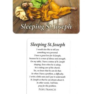 画像: 夢見る聖ヨセフのご絵カード（Sleeping St.Joseph）　※返品不可商品