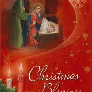 画像: 二つ折りクリスマスカード 92807/4 ※返品不可商品