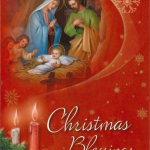 画像: 二つ折りクリスマスカード 92807/3 ※返品不可商品
