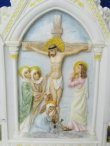 画像3: レジン製卓上飾り十字架三場面（Crucifixion Triptych)