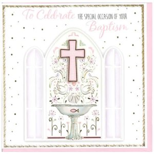 画像: グリーティングカード（Baby Girl Baptism )  ※返品不可商品