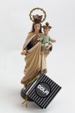 画像5: 聖像 再生木材製 カルメル山の聖母(Madonna of Carmine）