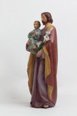 画像2: 聖像 再生木材製 聖ヨセフと幼子イエス(St Joseph）