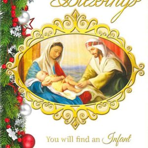 画像: ミニクリスマスカード 97136-3  ※返品不可商品