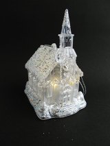 画像: アクリルチャーチLEDオーナメントA2 ※返品不可商品