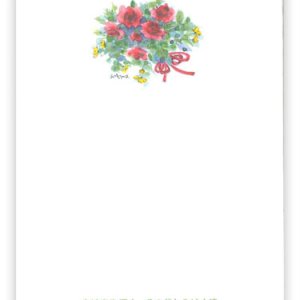 画像: メモ　花束