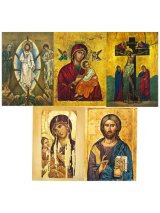 画像: 【10%off】イコンポストカードセット(5枚入り) ※返品不可商品