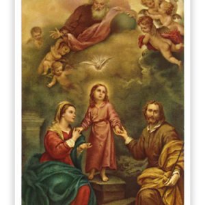 画像: 【10%off】ご絵 聖家族(LA SACRA FAMIGLIA・5枚セット) ※返品不可商品