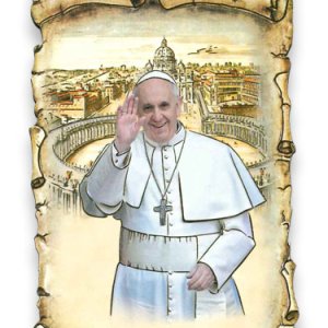 画像: 教皇フランシスコのデコパージュ