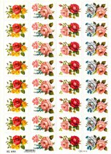 画像: イタリア製シール 薔薇（１）