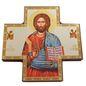 画像: 壁掛けイコン十字架　キリスト