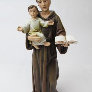 画像: 聖像 再生木材製 パドアの聖アントニオ（St.Anthony of Padova）