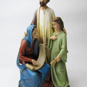 画像: 聖像 再生木材製 聖家族（Holy Family）