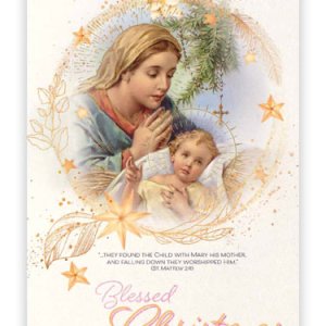 画像: 二つ折りクリスマスカード  92795-3 ※返品不可商品