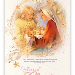 画像: 二つ折りクリスマスカード 92795-4  ※返品不可商品