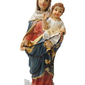 画像: 聖像 ロザリオの聖母マリア(10cm) ※返品不可商品
