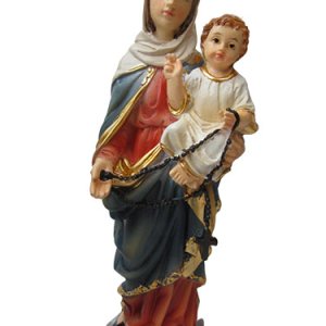 画像: 聖像 ロザリオの聖母マリア(13cm) ※返品不可商品
