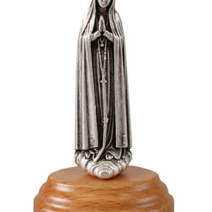 画像: 聖像 木製台付ファティマの聖母 ※返品不可商品