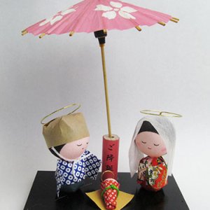 画像: 和紙ご降誕セット