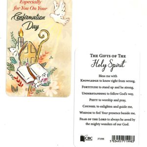 画像: 堅信カード（The Gifts of the Holy Spirit）※返品不可商品 / お取り寄せ品