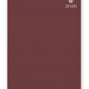 画像: 2026年カトリック手帳大判（えんじ） ※返品不可商品 / お取り寄せ品