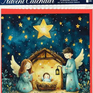 画像: アドベントカレンダー 封筒付 95034A　※返品不可商品 