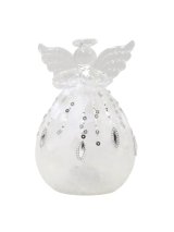 画像: クリスマスオーナメント 天使（LEDライト）※返品不可商品