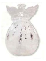 画像: クリスマスオーナメント 天使（LEDライト）※返品不可商品