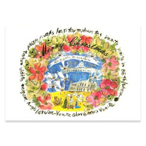 画像: クリスマスカード 10人の天使  ※返品不可商品