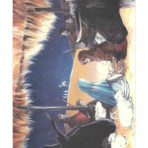 画像: 二つ折りクリスマスカード ご降誕 ※返品不可商品