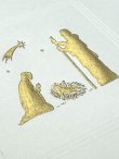 画像2: 二つ折りクリスマスカード ご降誕（ゴールド） ※返品不可商品